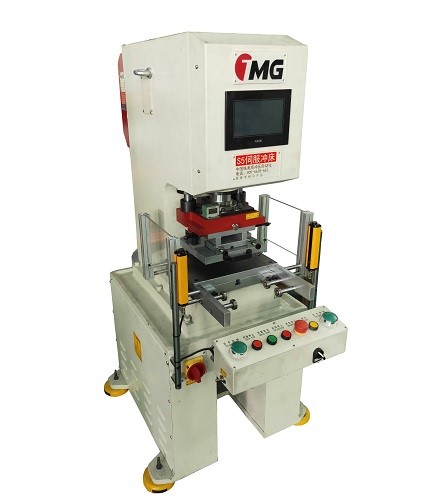 Sheet material die cutting machine-slidi